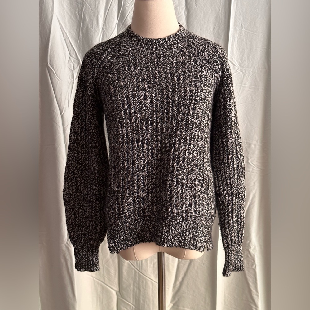 Everlane B&W Wool Sweater